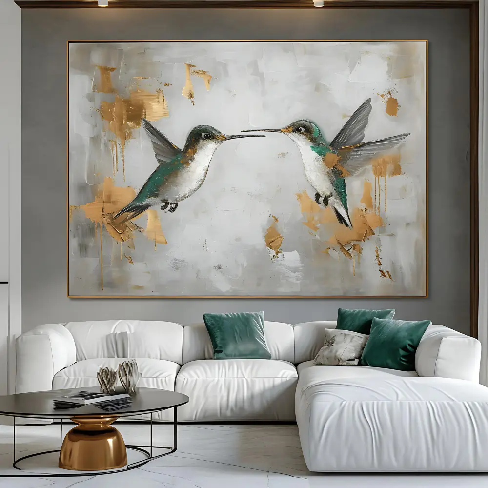 Two Birds Kətan Tablo TB2515