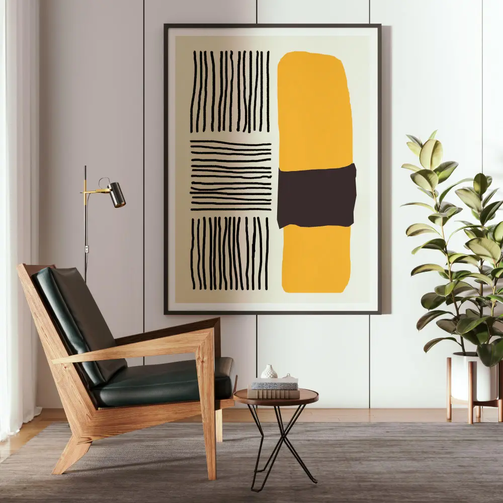 Modern Bright Kətan Tablo TB2521