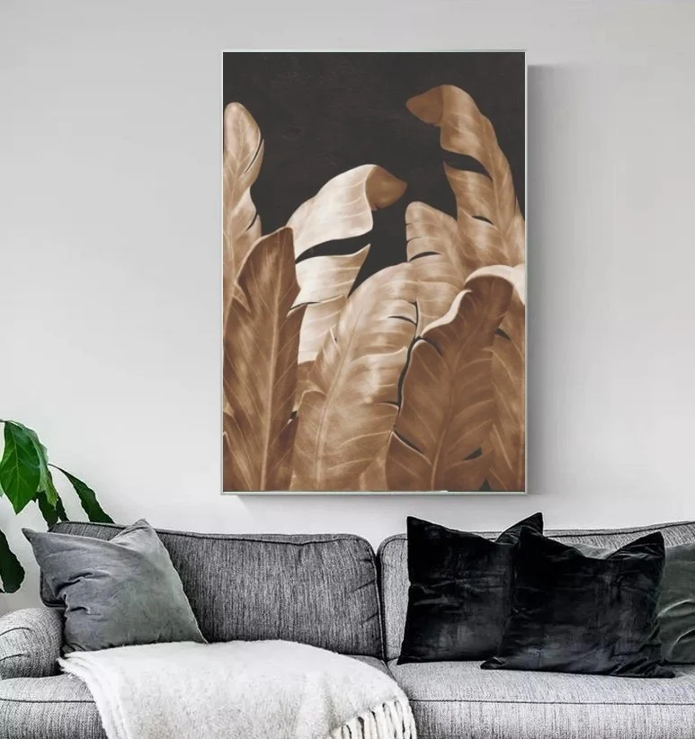 Leave No2 Kətan Tablo